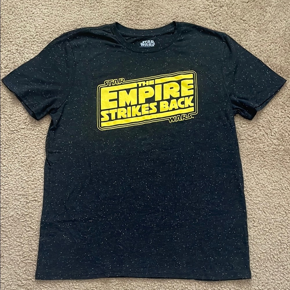Star Wars Black and Yellow Short Sleeve Tee
